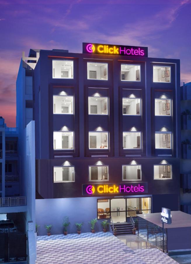 Click Hotel Jaipur, Raja Park Eksteriør bilde